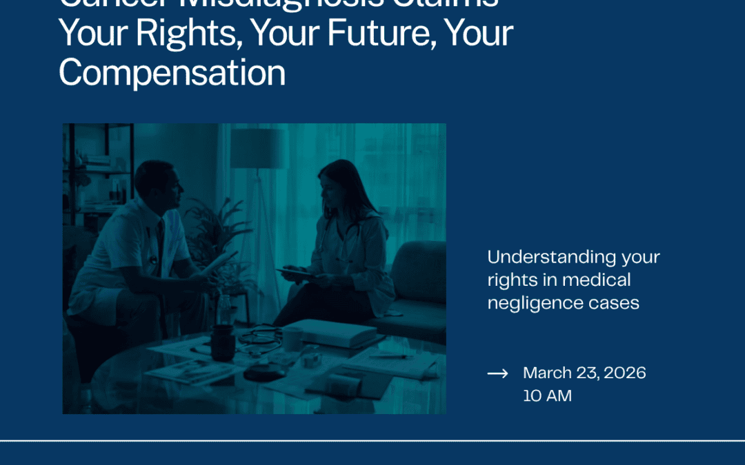 Medical consultation for cancer misdiagnosis claims and legal rights in the UK.